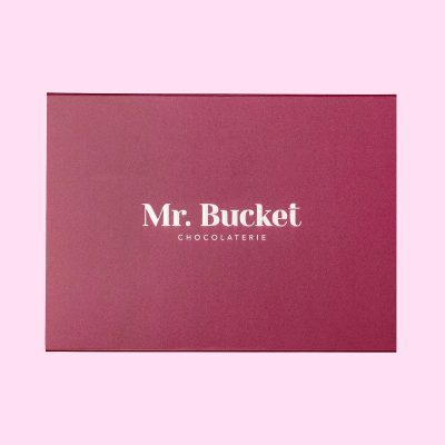 Mr Bucket Bon Bons 6 pieces Burgundy