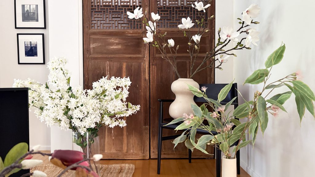 Artificial FAux Flowers Homepage Banner