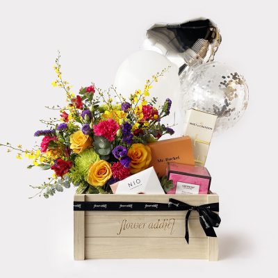 Celebration Hamper with Balloons Large