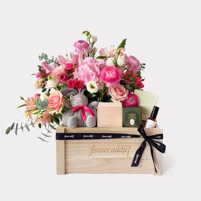 Get Well Soon Wellness Hamper Large in Pink