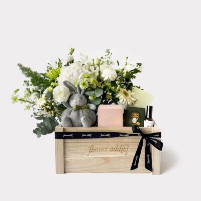 Get Well Soon Wellness Hamper Large in White