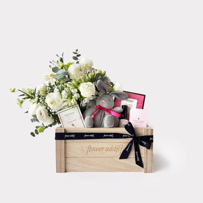 Get Well Soon Wellness Hamper Medium in White