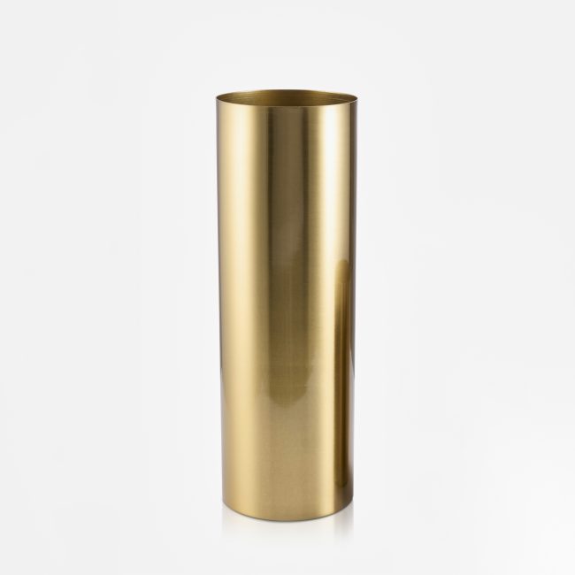 Metallic Gold Vase