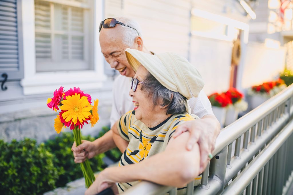 Flowers for Grandma and Grandpa on Grandparents Day
