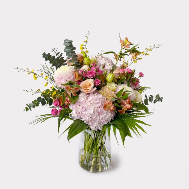 Hydrangea Bliss Bouquet in Vase