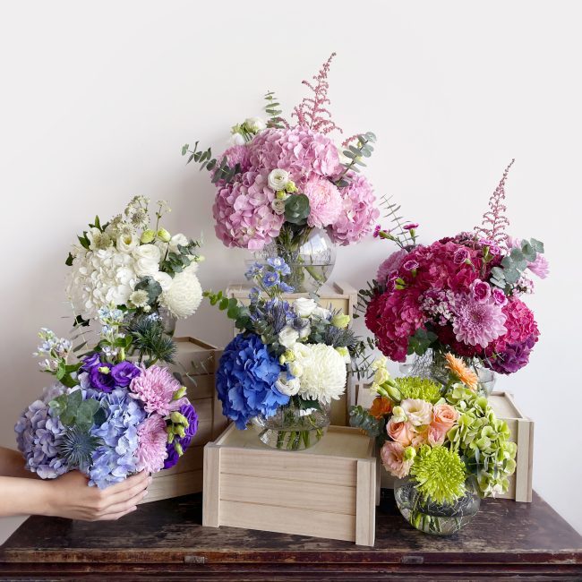 Hydrangea Bowl