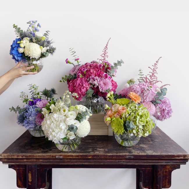 Hydrangea Bowl