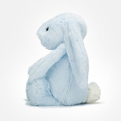 Jellycat Bashful Blue Bunny Side