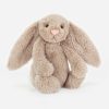 jellycat beige medium bunny soft toys