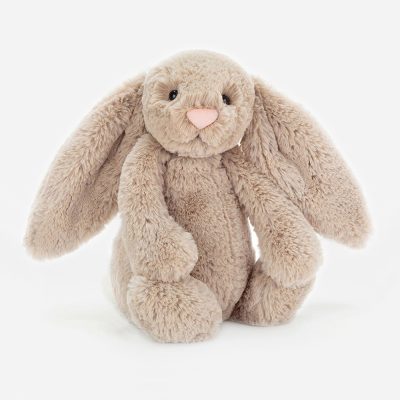 jellycat beige medium bunny soft toys