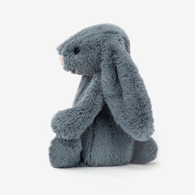 jellycat dusky blue medium bunny soft toys