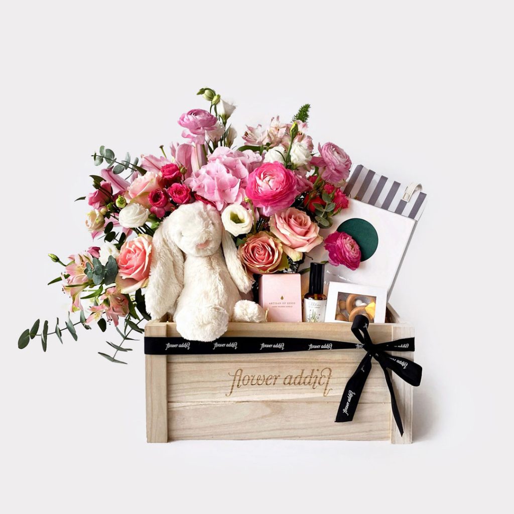 Mummy and Baby Hamper Large in Pink