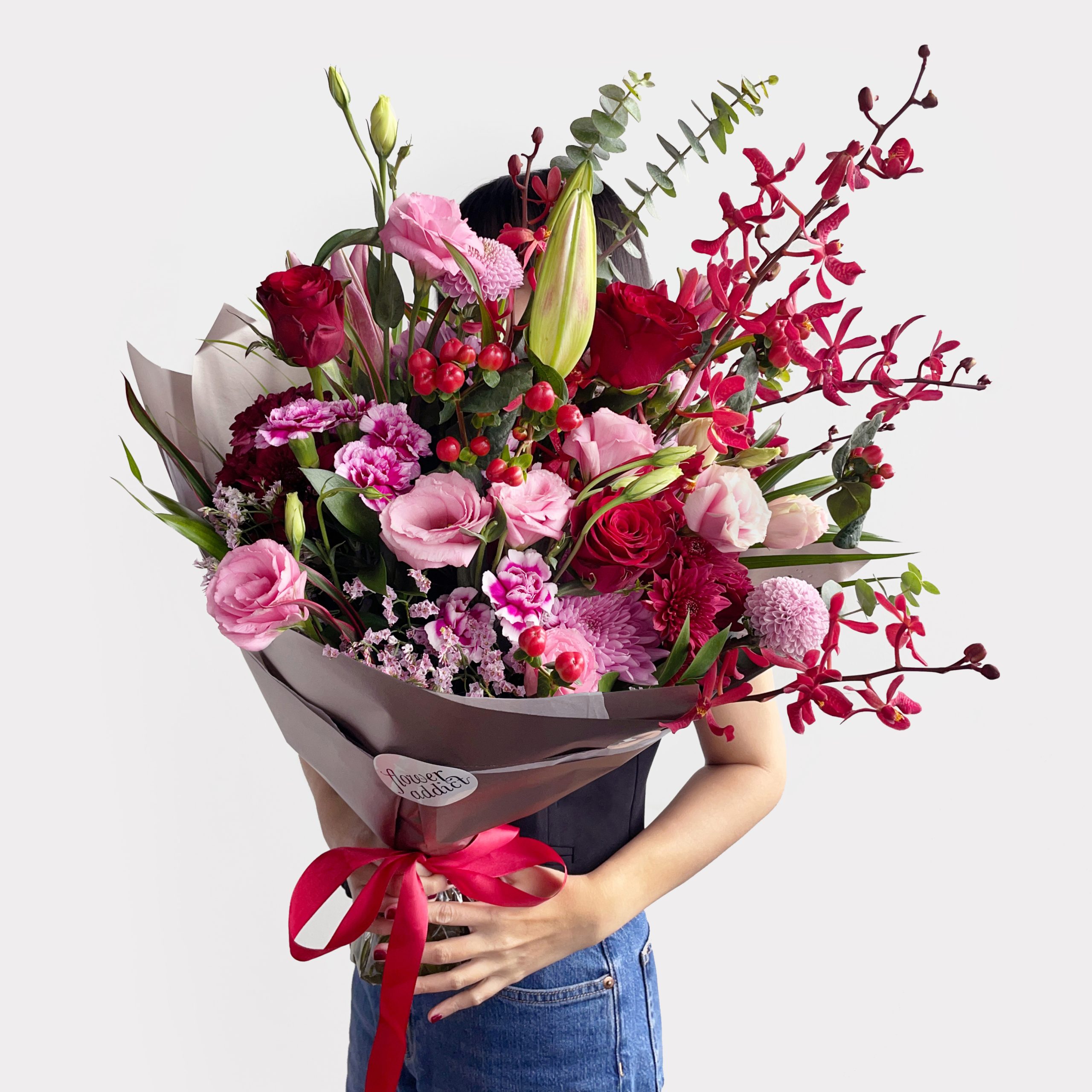 Mother's Day Red Velvet Rose Bouquet