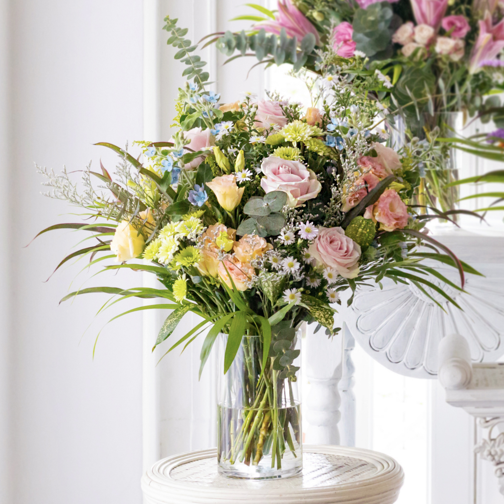 Mother's Day Sweet Charlotte Bouquet in Vase
