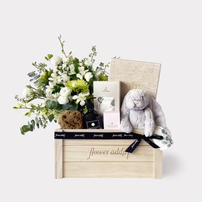 Mummy and Baby Hamper Large White