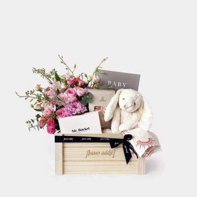 Mummy and Baby Hamper Medium Pink