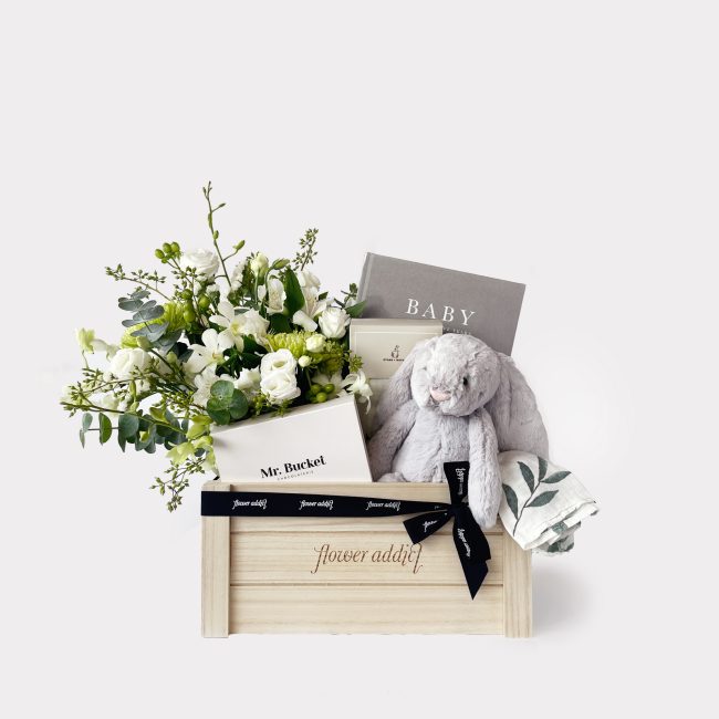 Mummy and Baby Hamper Medium White