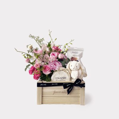 Mummy and Baby Hamper Small Pink