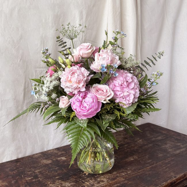 Peony Blush Pink Peony Bouquet