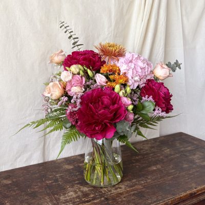 Peony Rouge Red Peony Bouquet